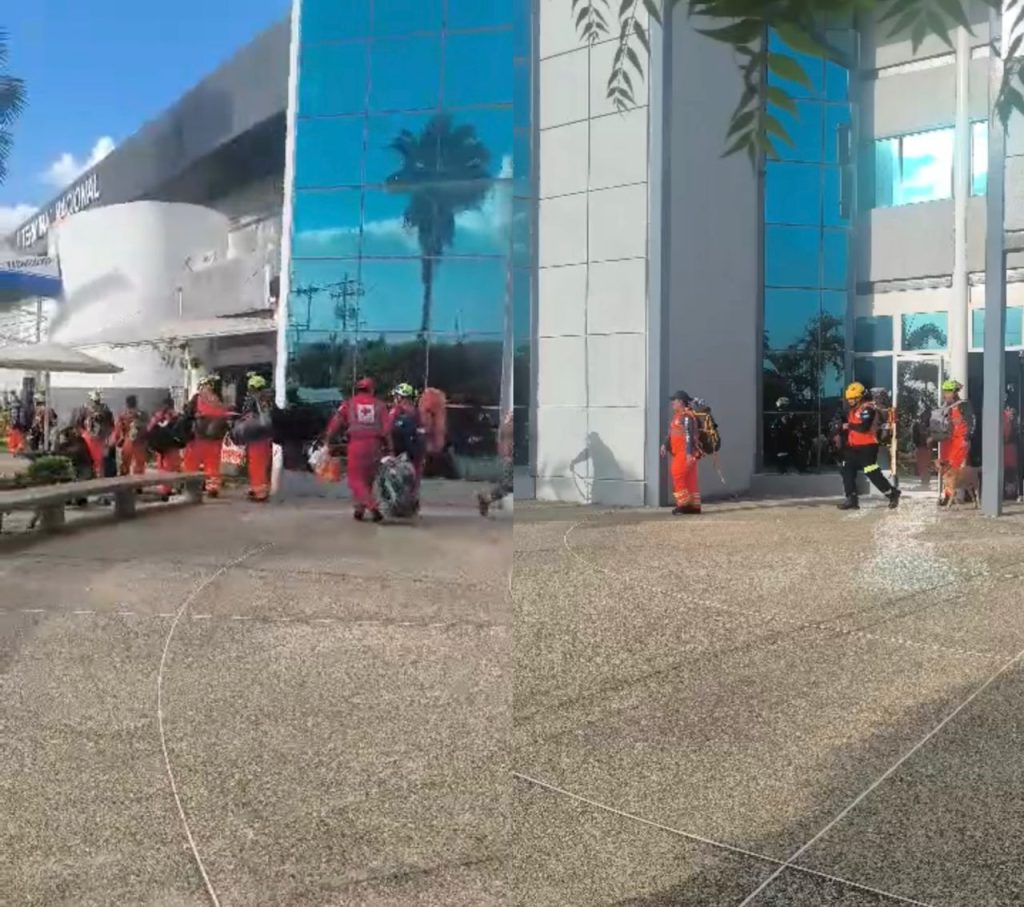 Este sábado miembros del Sistema Nacimiento de Protección Civil Panamá despegaron desde el Aeropuerto Internacional Arturo Michelena, en Valencia, hacia La Guaira para apoyar las labores de asistencia ante la situación de emergencia en la entidad.