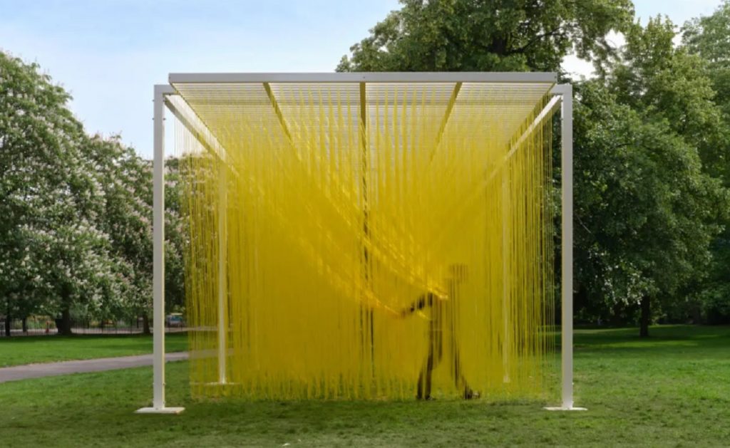 Exponen por primera vez un penetrable de Jesús Soto en el Serpentine de Londres