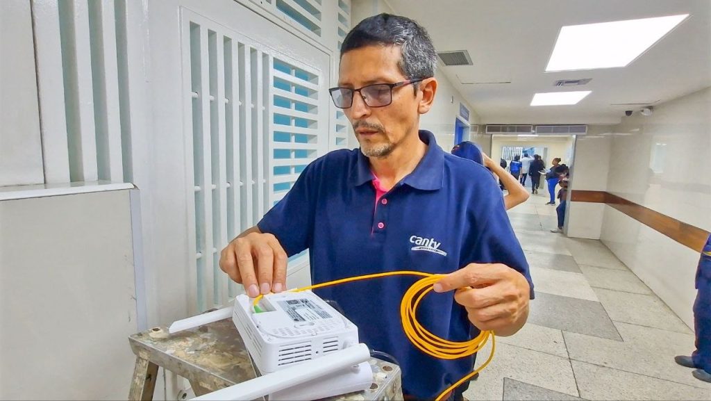 Cantv activa fibra óptica en la Ciudad Hospitalaria Enrique Tejera de Valencia