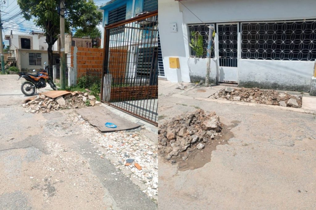 A medias resolvieron el problema de cloacas en sector 3 de La Isabelica