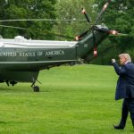 Helicóptero de Trump tuvo un acercamiento en vuelo con un avión comercial en Washington