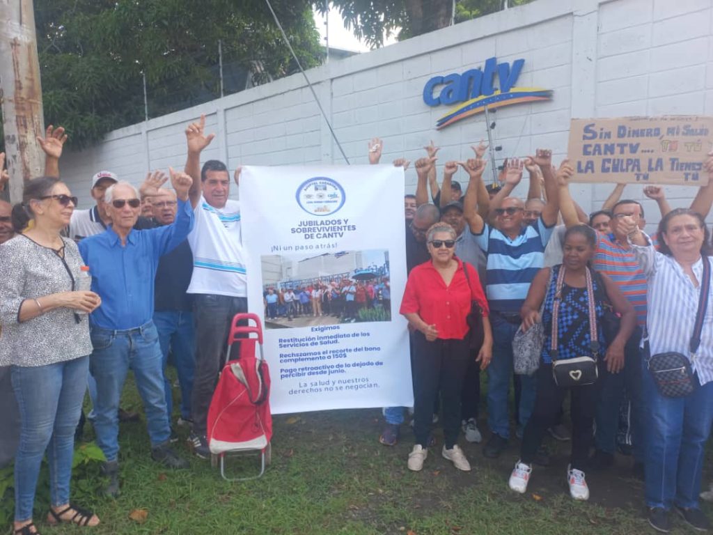 Nueva protesta de jubilados de Cantv se registró en La Quizanda y Puerto Cabello