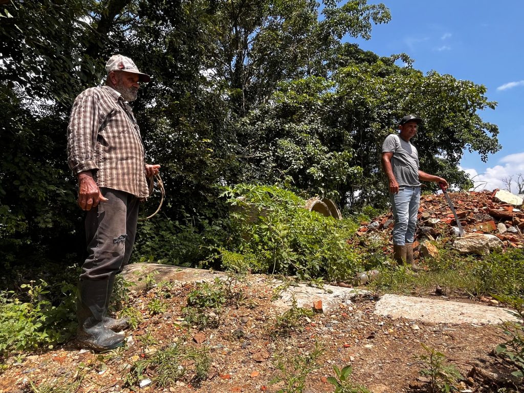 Productores agropecuarios solicitan reconstrucción de puente sobre caño La Yuca 