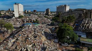 Autoridades anuncian la demolición de 39 edificios en La Guaira, el estado más afectado por los sismos