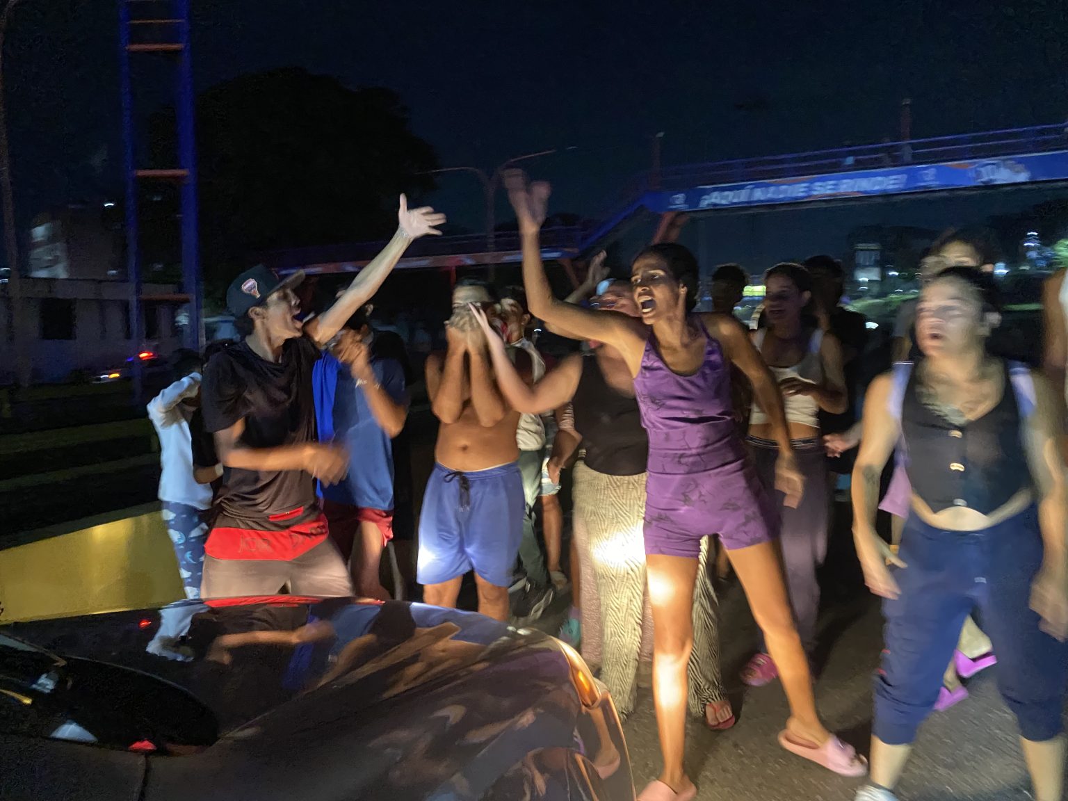 Protestas por apagones